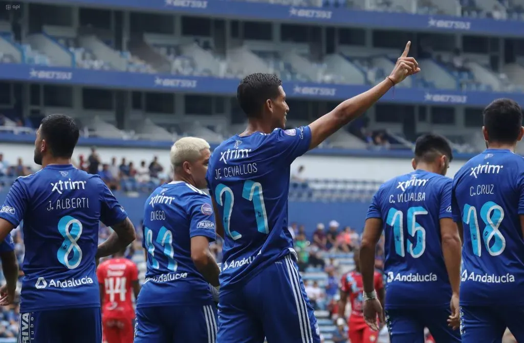 En esta temporada, José Francisco Cevallos ha marcado 4 goles con Emelec. (Foto: API)