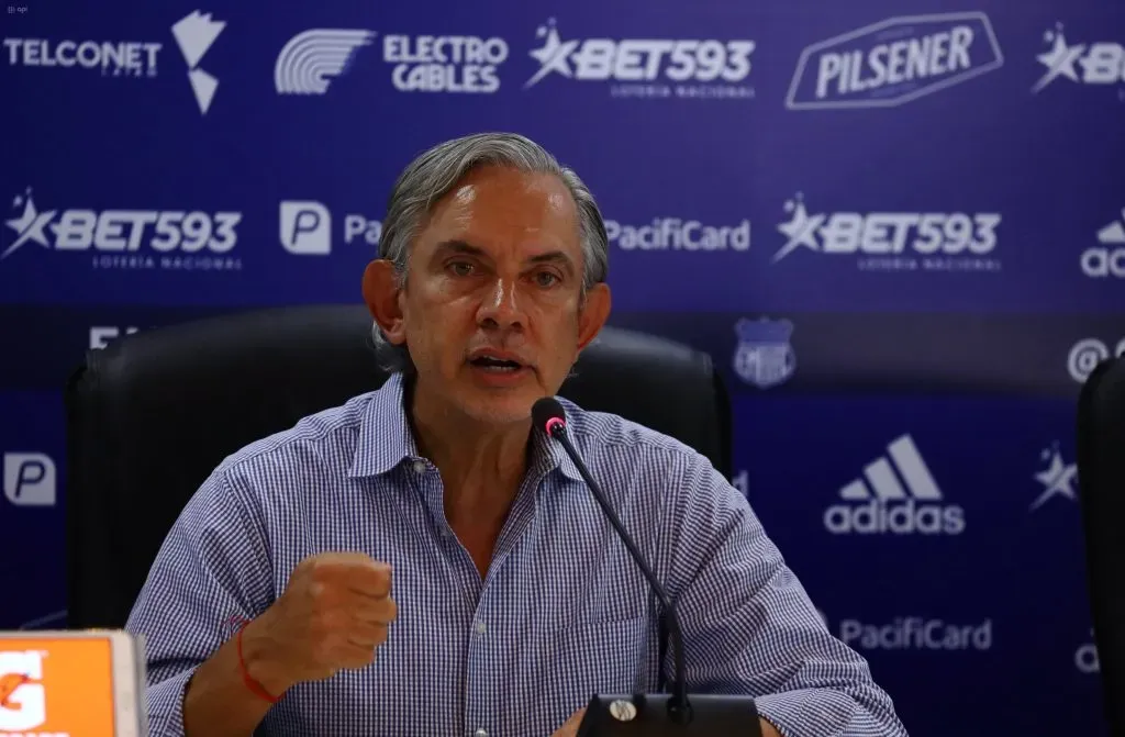 Pileggi es el presidente de Emelec desde finales de 2022. (Foto: Imago)