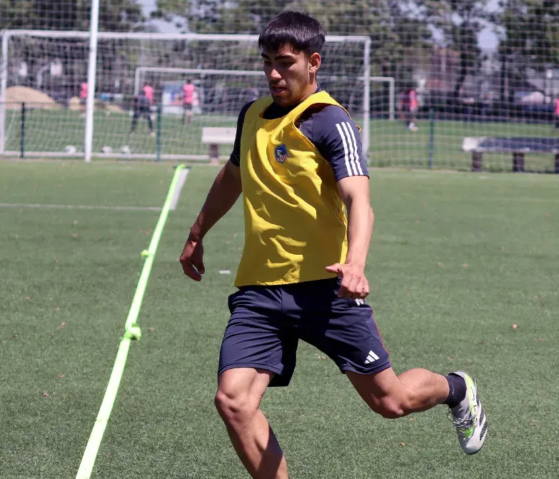 Nicolás Suárez, defensa albo nominado a La Roja sub 20 | Foto: Colo Colo Fútbol Joven