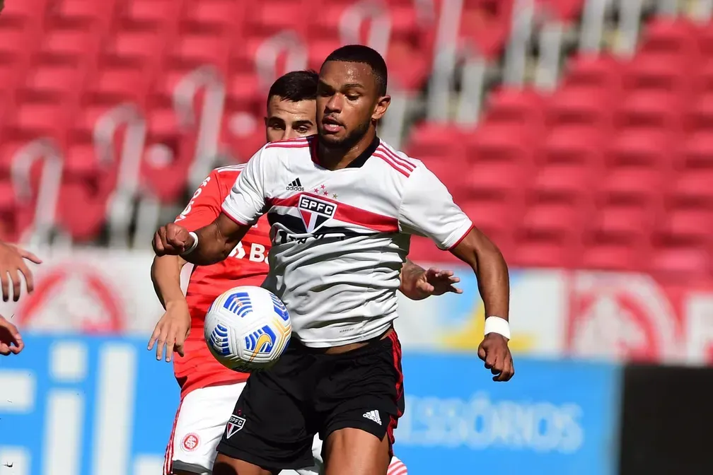 Juan Santos em ação pelo São Paulo – Foto Rubens Chiri/São Paulo