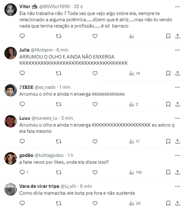 Internautas comentam sobre polêmica entre Luana Piovani e Diogo Defante – Foto: Twitter