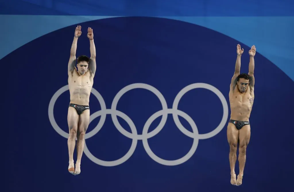 Osmar Olvera y Juan Celaya en París 2024 (IMAGO)