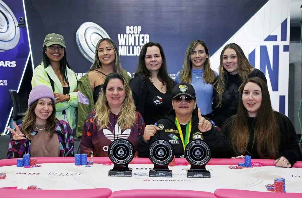 Mesa final Ladies do BSOP Winter Millions (Foto: Divulgação/BSOP)