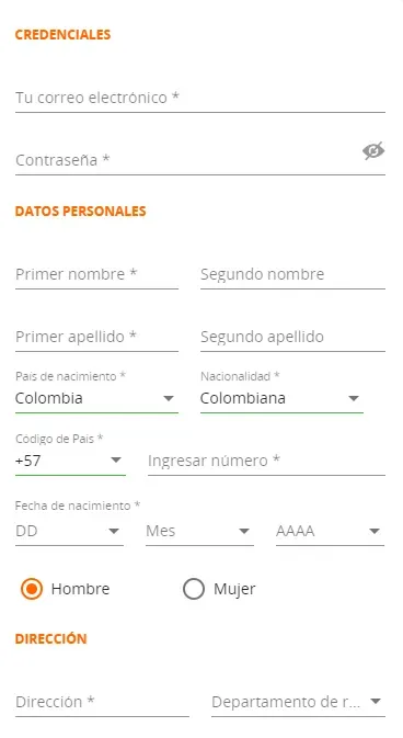 Código promocional Betsson registro