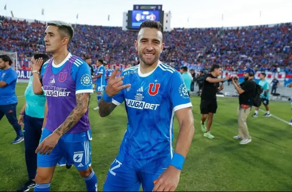 El nacionalizado es un referente dentro del camarín bullanguero. Foto: U. de Chile.