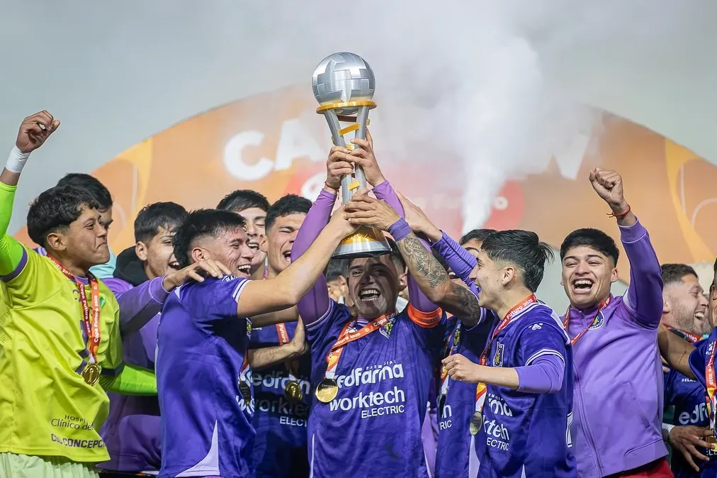 Deportes Concepción, último campeón del torneo Proyección (Carlos Paredes/Comunicaciones ANFP)