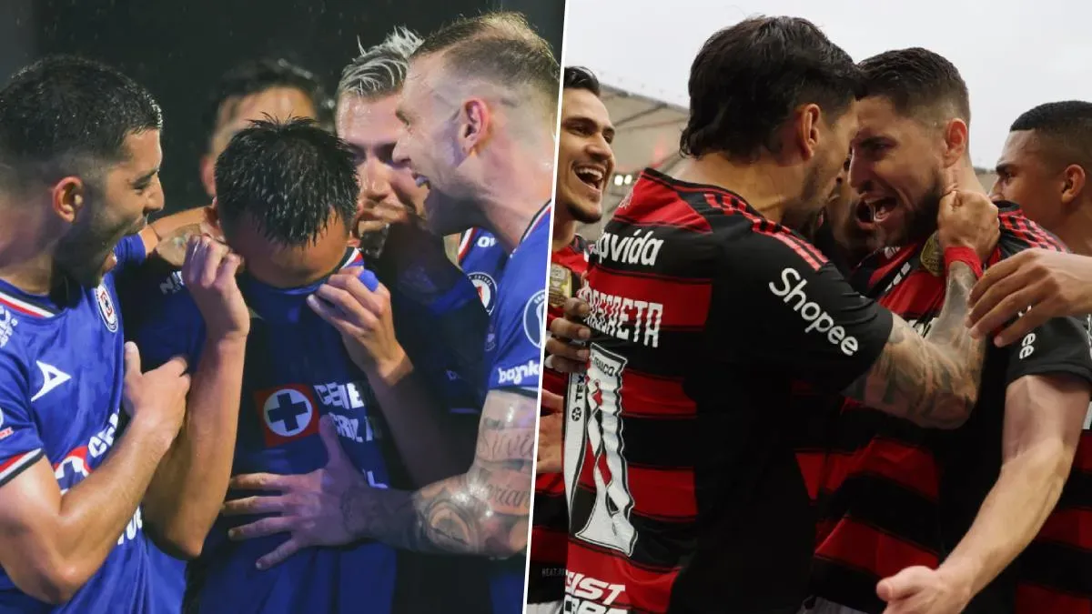 La diferencia de valores enfre Flamengo y Cruz Azul.