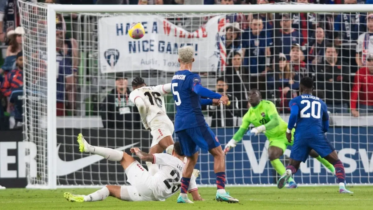 Jedi Robinson’s goal gave the USMNT more breathing room for the return leg against Trinidad and Tobago.