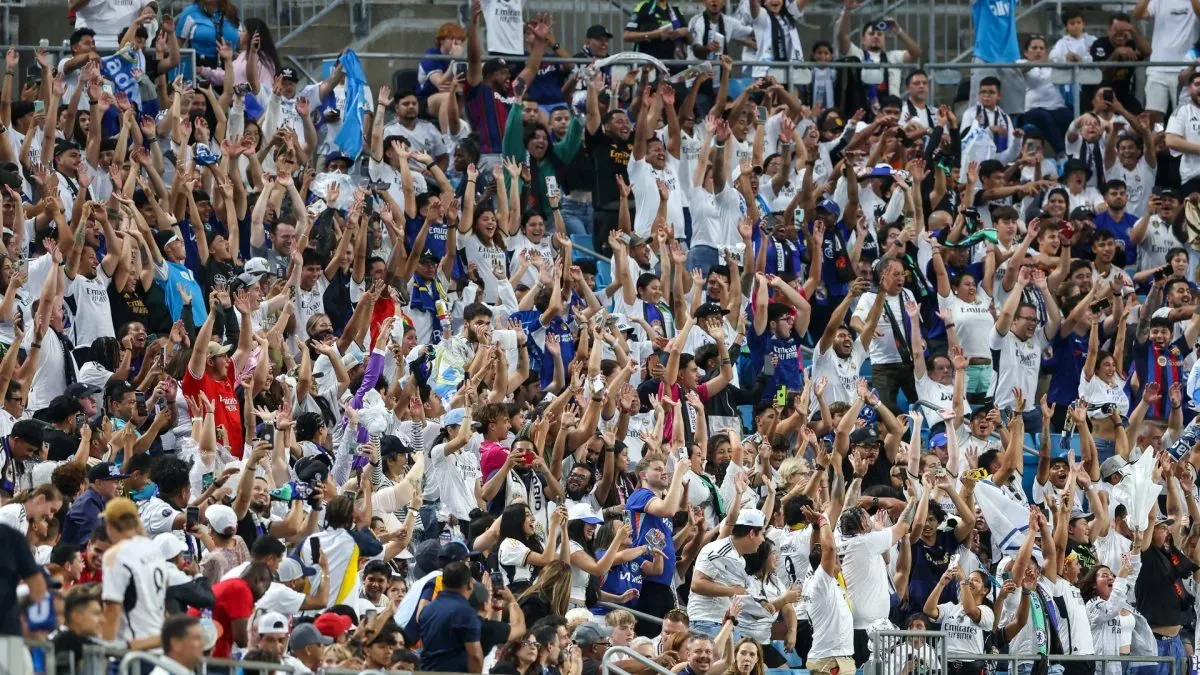 Real Madrid attracted huge crowds during their US tour.