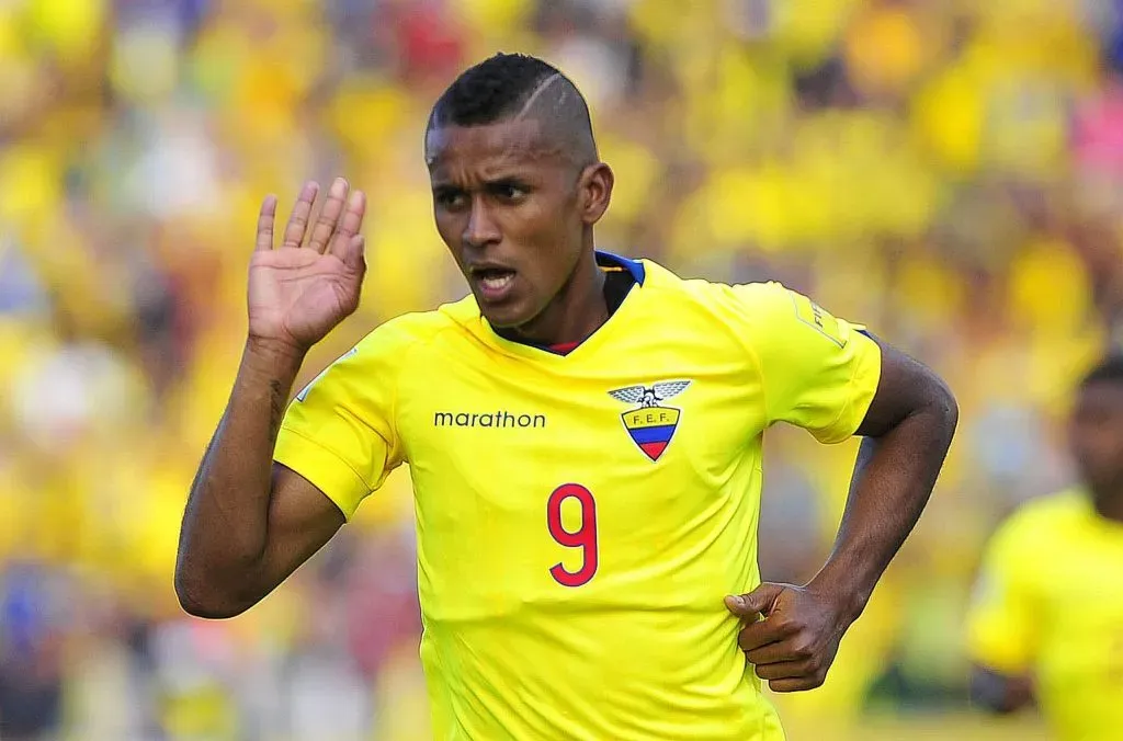 Fidel Martínez fue jugador de la Selección de Ecuador.