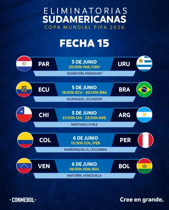Programación: La Roja vuelve a la cancha por eliminatorias.