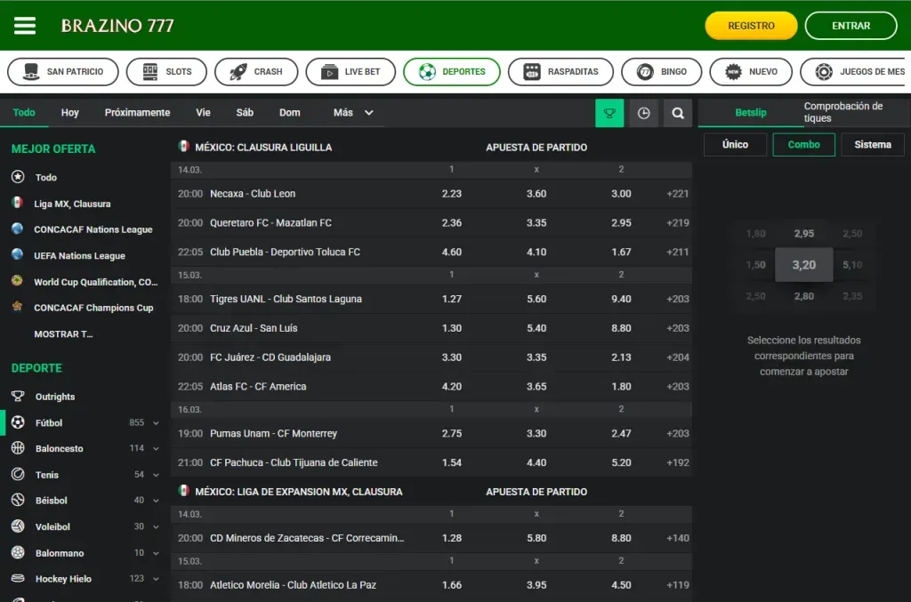 ddónde apostar ono de bienvenida Brazino777