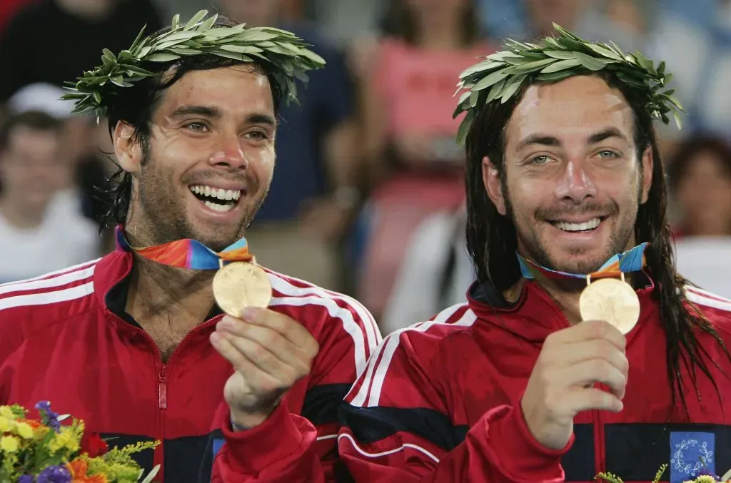 Nicolás Massú con Fernando González se convirtieron en leyendas de Chile tras los Juegos Olímpicos de Atenas 2004. | Foto: Archivo
