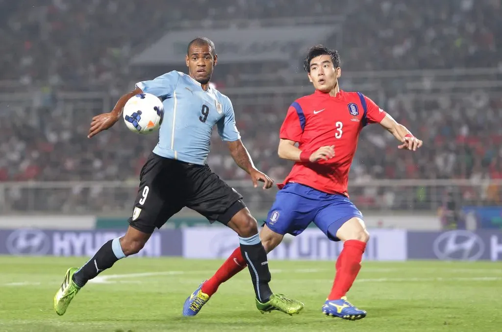 Rolán ante Corea del Sur en 2014. (Foto: Getty).