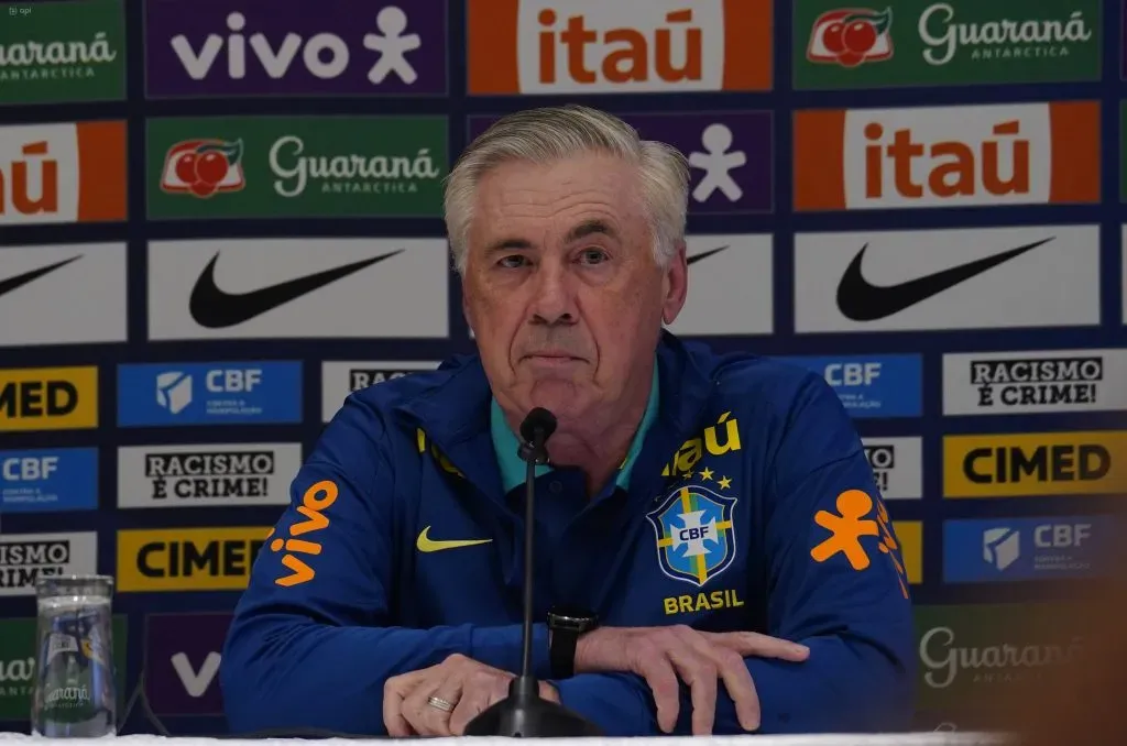 Ancelotti sorprende con su primer once en Brasil. (Foto: Imago)