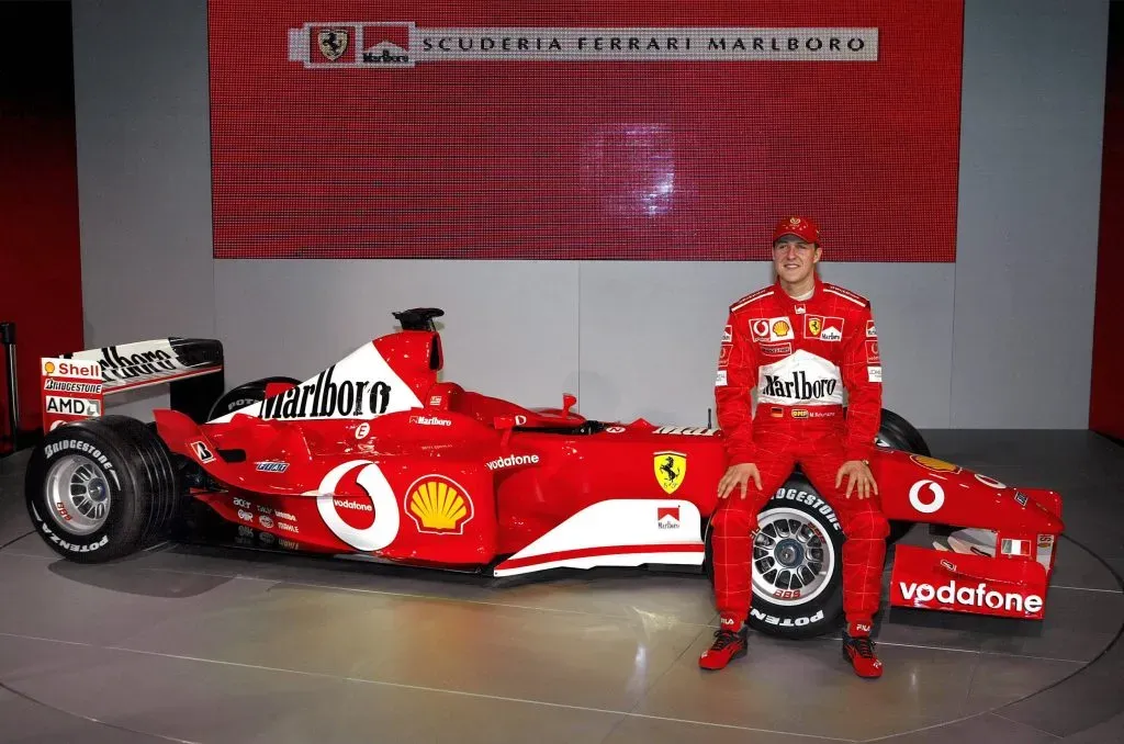 Schumacher ganó cinco de sus siete títulos con Ferrari (IMAGO)
