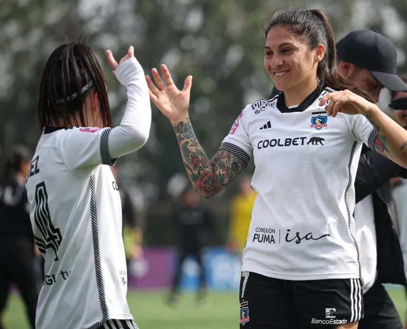 Yenny Acuña, autora del gol de las Albas en el triunfo sobre la UC | Foto: Colo Colo Femenino