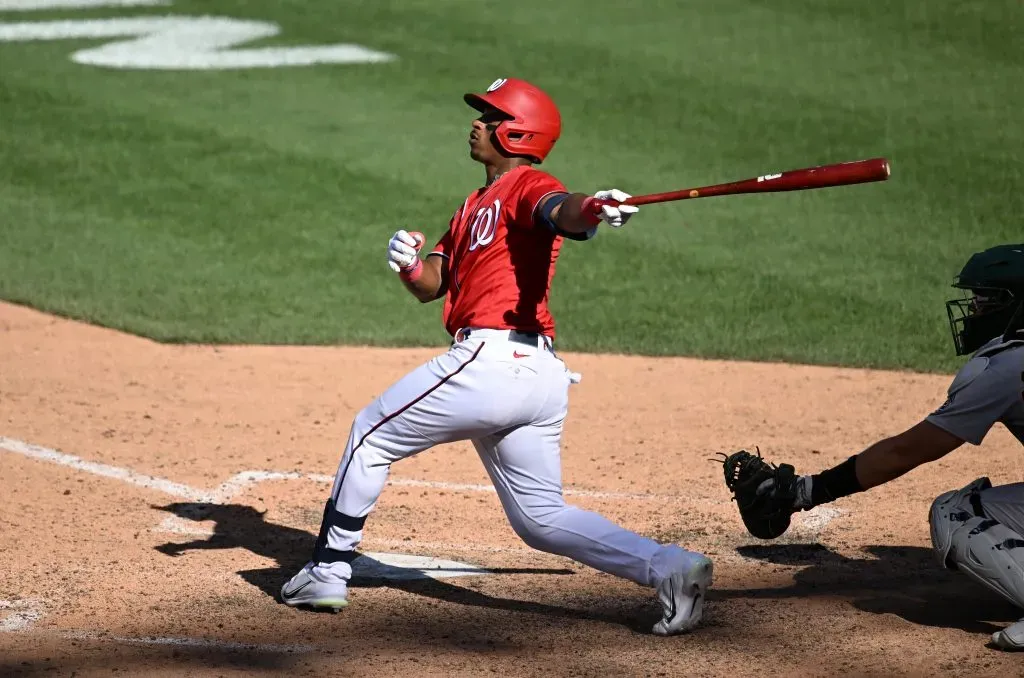 Jeter Downs con Nationals en la temporada 2023 (Foto: Getty Images)