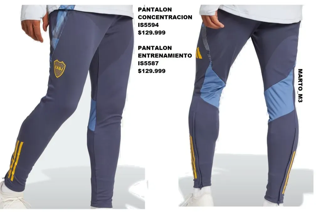 El nuevo pantalón de entrenamiento.