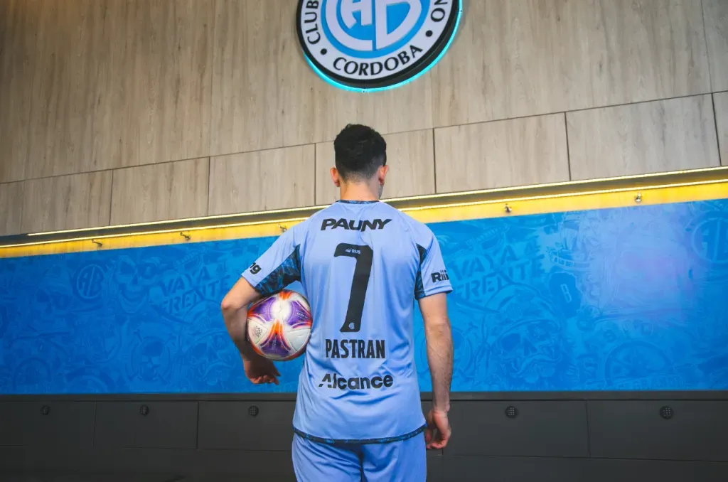 Lautaro Pastrán ocupará el “7” en Belgrano de Córdoba. (Foto: Comunicaciones Belgrano).