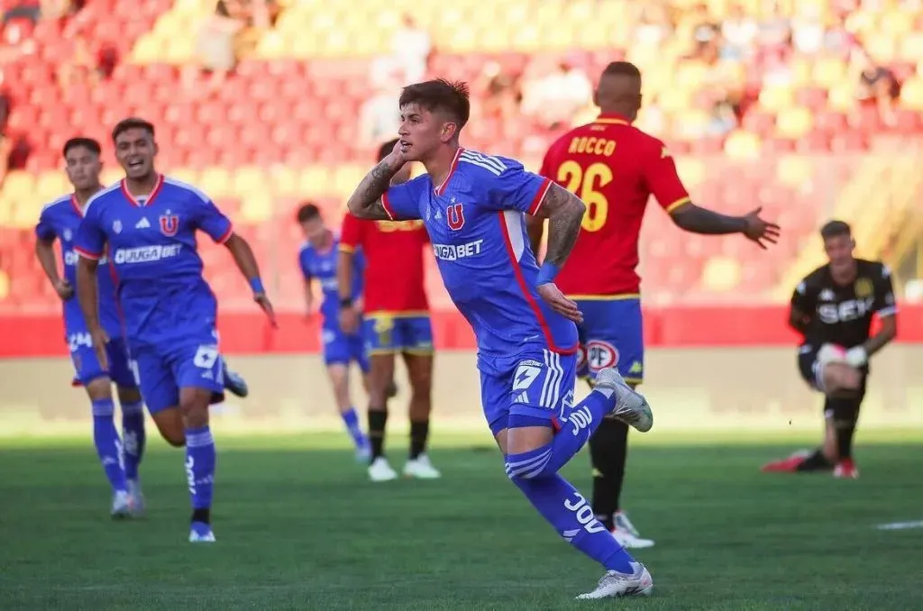 El delantero suma dos goles por Universidad de Chile. Foto: U. de Chile