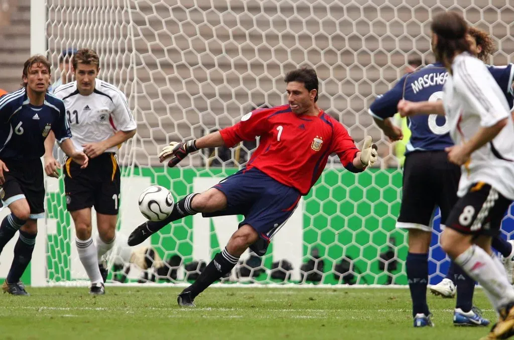 Roberto Abbondanzieri en el Mundial 2006. (Foto: IMAGO).