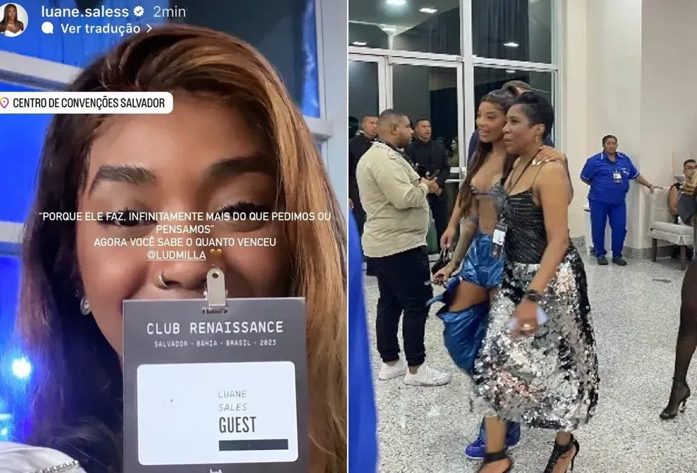 Ludmilla realiza sonho e conhece Beyoncé em no Club Renaissance - Foto: Instagram/Reprodução