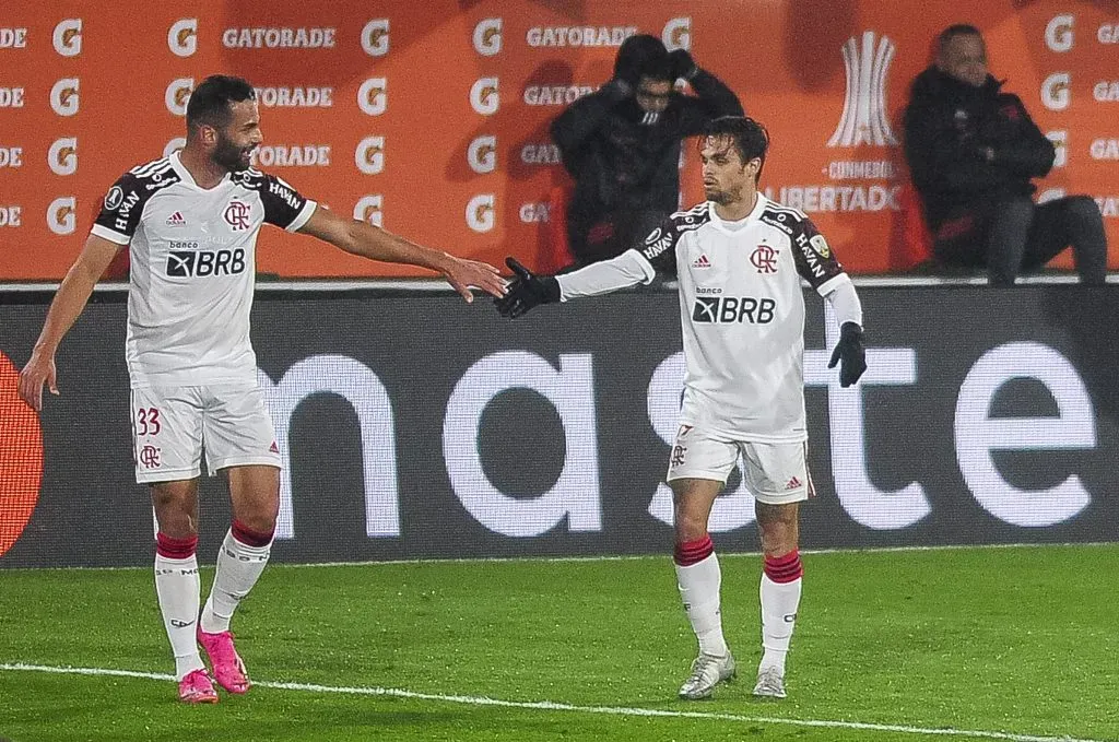 Michael marcou o gol da vitória do Flamengo. Foto: FotoBaires/AGIF