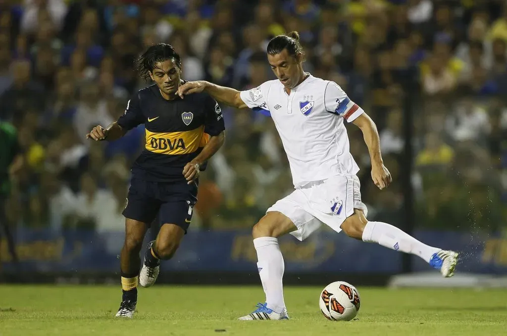 Walter Erviti en Boca (Imago)