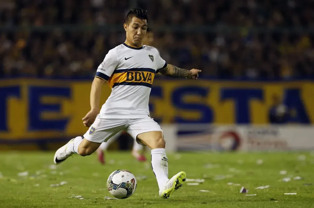 Luciano Acosta vistió la camiseta de Boca entre 2014 y 2015. (Imago).