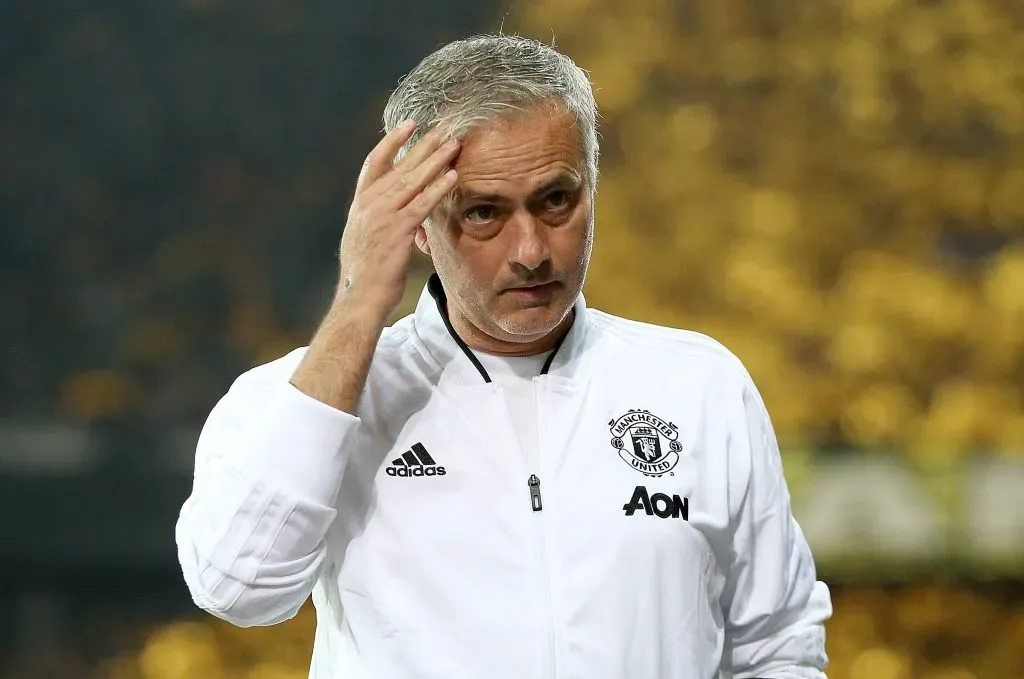 José Mourinho na época de Manchester United. Foto: IMAGO / Images PA