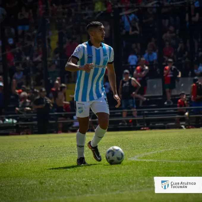 Adrián Sánchez ahora pertenece a Atlético Tucumán (@ATOficial)
