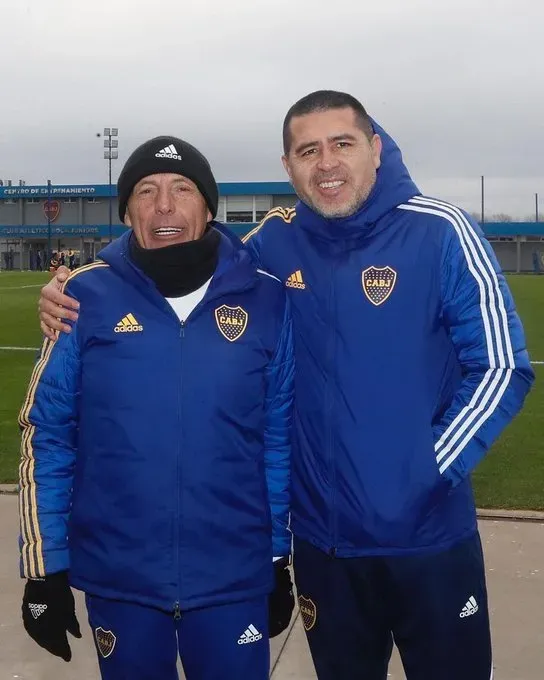 Riquelme confió en Russo como entrenador durante su primera gestión como dirigente.