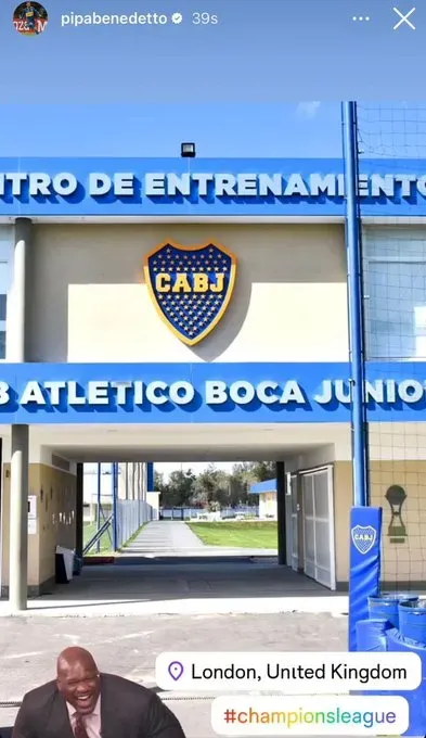 El posteo de Darío Benedetto.