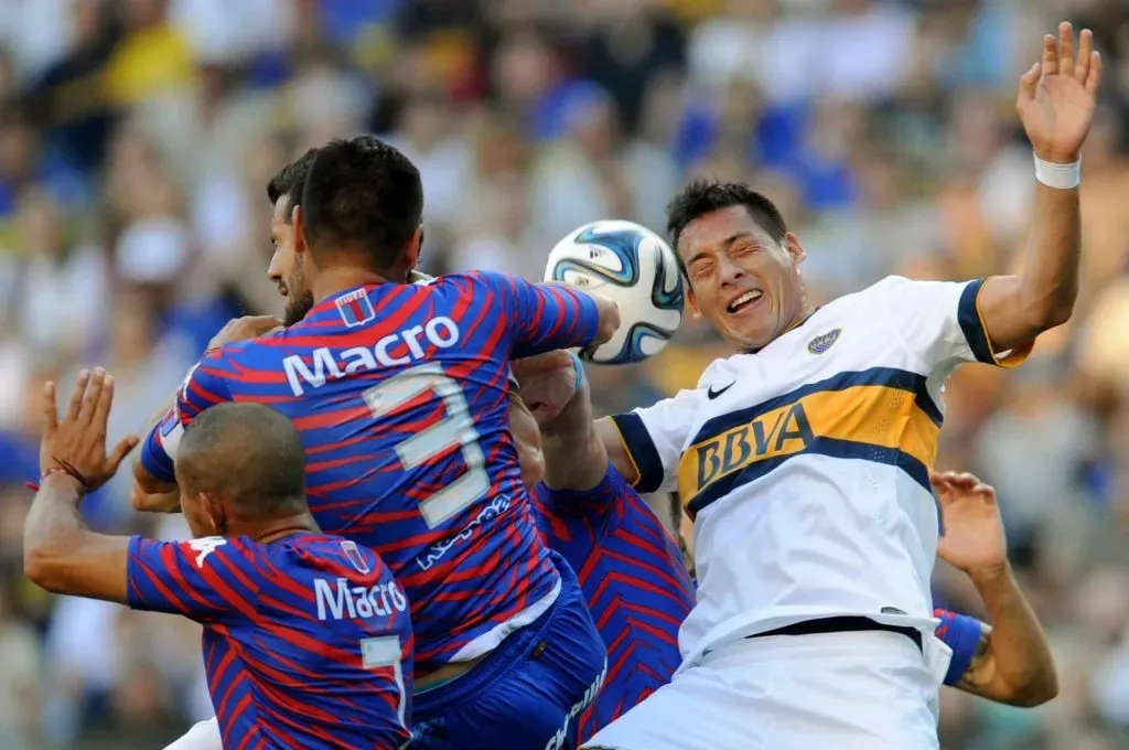 Claudio Pérez jugó en Boca entre 2013 y 2015. (Foto: IMAGO).