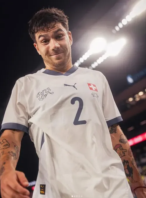 Blondel hizo su estreno con Suiza durante la Fecha FIFA de marzo.