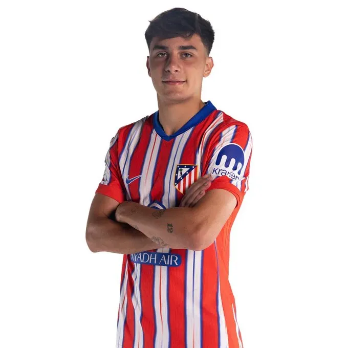 Gerónimo Spina, el defenso central del Atlético Madrileño.