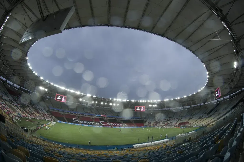 Vista geral do estádio Maracanã. Foto: Jorge Rodrigues/AGIF