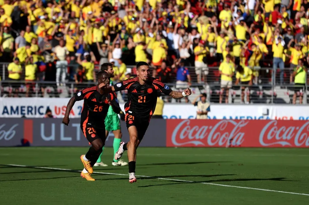 Muñoz le hizo un gol a Brasil en la fase de grupos (Getty)
