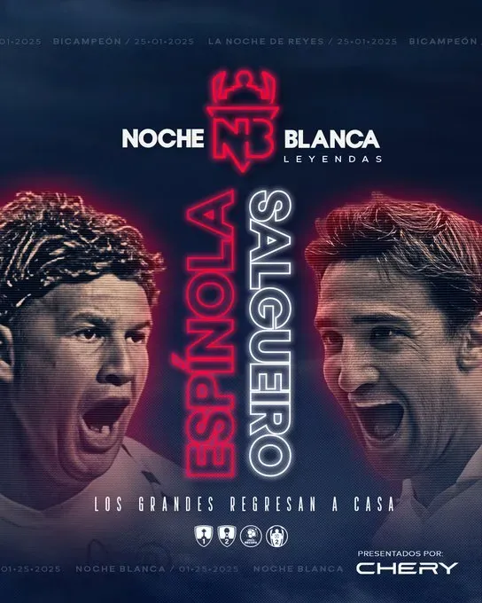 Espínola y Salgueiro fueron las últimas leyendas confirmadas por Liga. (Foto: @LDU_Oficial)