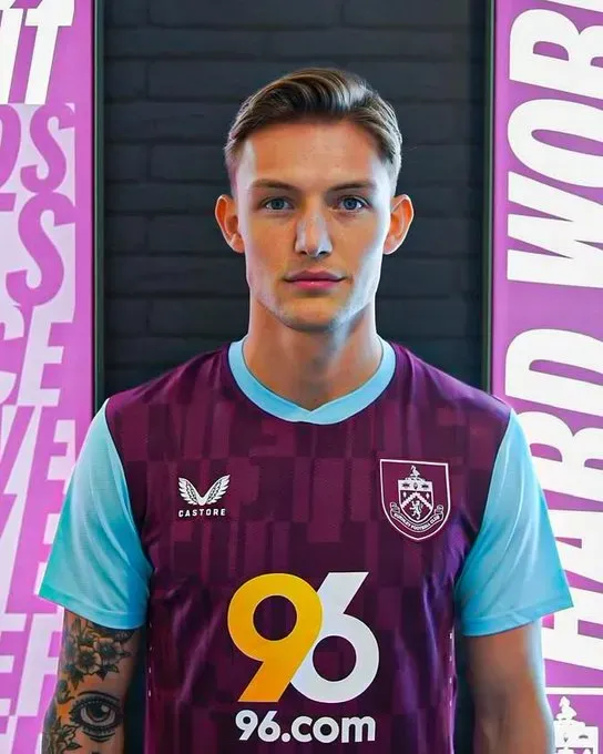 Oliver Sonne presentado en Inglaterra. (Foto: Burnley).