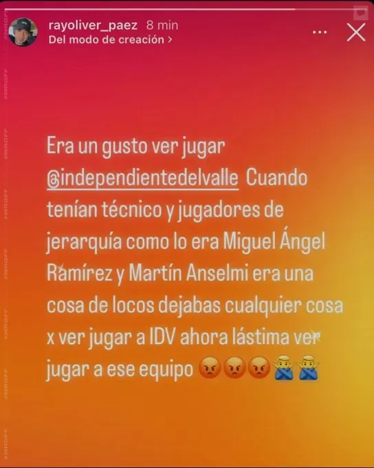 El mensaje del padre de Kendry Páez.