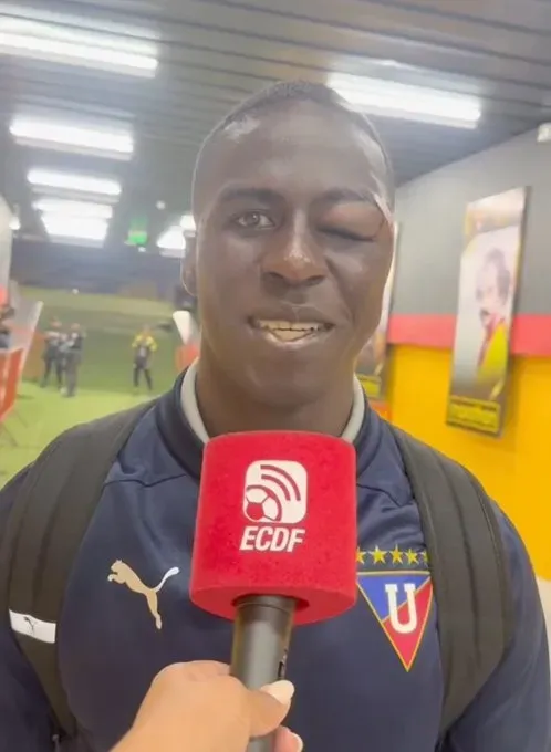 Así estaba Josué Cuero. (Foto: Captura de pantalla)