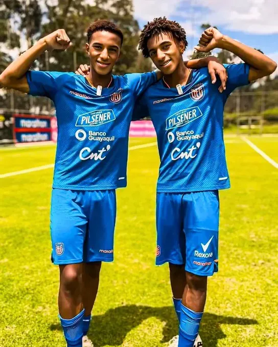 Holger  y Erwin Quintero – Selección de Ecuador.