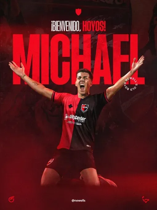 Michael Hoyos – anuncio oficial Newells.