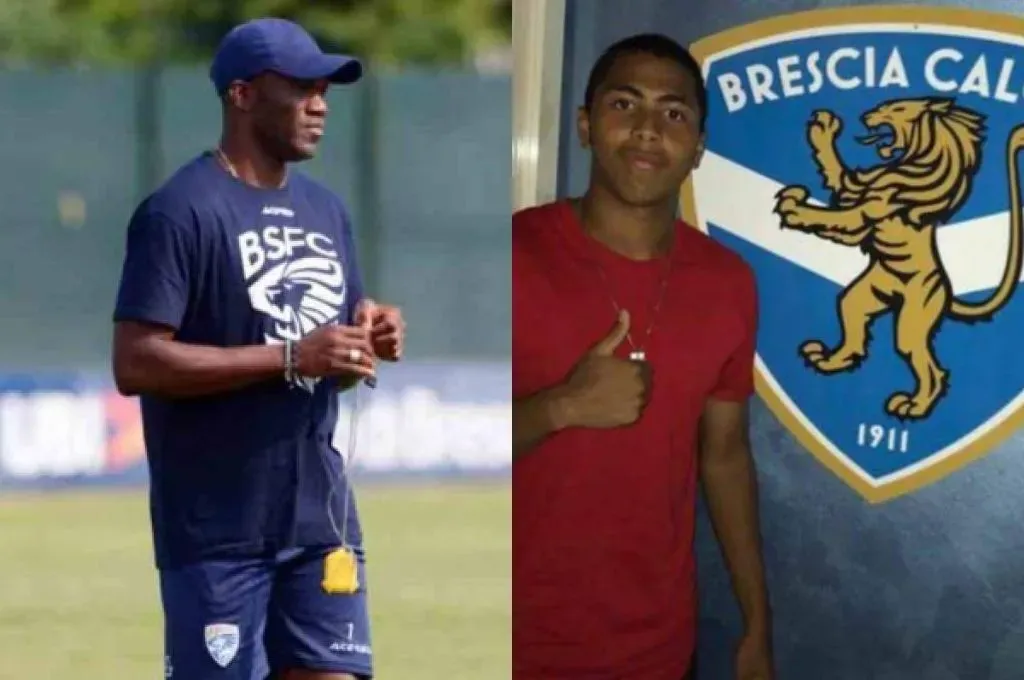 David Suazo (entrenador) y Rigoberto Rivas (jugador) fueron parte de la historia del Brescia que desapareció.