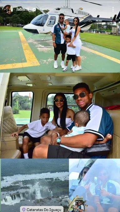 El posteo de Frank Fabra durante sus días libres junto a su familia