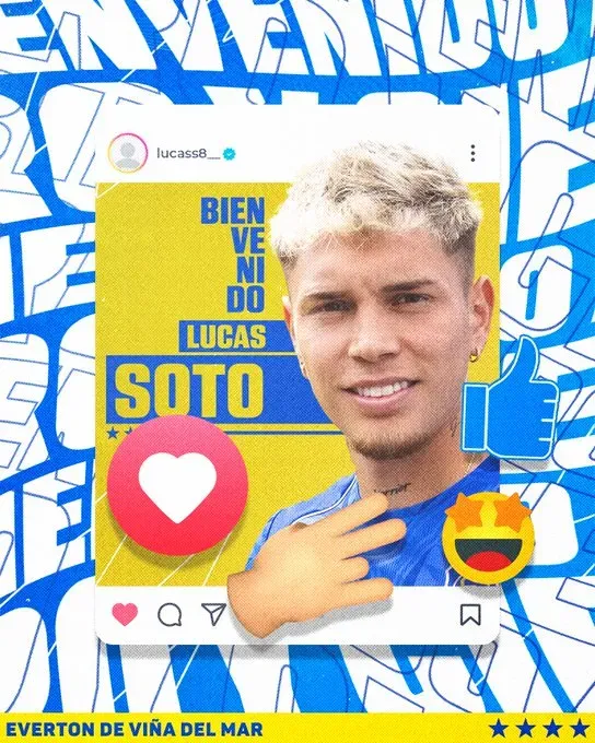 Lucas Soto deja Colo Colo y llega a los Ruleteros. Foto: Everton.
