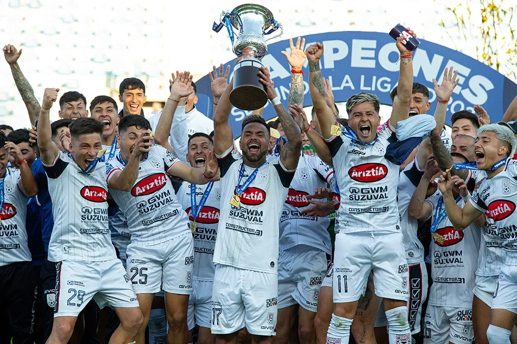 Melipilla campeón en cancha / Foto: Campeonato Chileno.