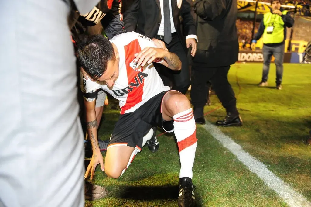 Vangioni, uno de los futbolistas agredidos de River. (Foto: IMAGO).